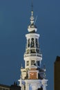 The Westerkerk. Night view Royalty Free Stock Photo