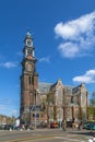 Westerkerk Western Church, Amsterdam, Netherlands Royalty Free Stock Photo