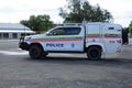 Western Australia Police Toyota HiLux police paddy wagon with cage
