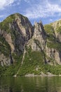 Western Brook Pond Animal-Shaped Cliffs