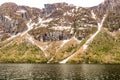 Western Brook Pond. Gros Morne National Park Newfoundland Canada Royalty Free Stock Photo