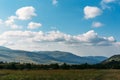 Western Caucasus mountains panorama Royalty Free Stock Photo