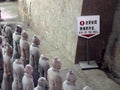 Western China Xian Terra Cotta Soldiers Terracotta Ceramic Army Troops Underground Discovery Chinese Cultural Heritage Treasure