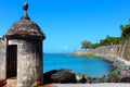 Western City Wall, Old San Juan Royalty Free Stock Photo