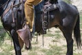 Western Cowboy, Horse, Saddle, Detail
