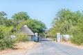 Western entrance gate to Shingwedzi Rest Camp