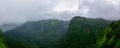 Western Ghats in the Monsoons Royalty Free Stock Photo