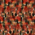 Western marbled mottle seamless raster pattern. Bohemian desert orange irregular cloth design for verstaile nature