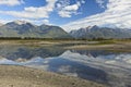 Western Montana landscape in flathead valley Royalty Free Stock Photo