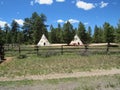 Western Native American Teepees