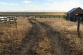 Western Nevada ranch scene Royalty Free Stock Photo