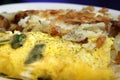 Western Omelet With Potatoes Royalty Free Stock Photo