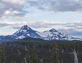 Western Oregon Mountains Royalty Free Stock Photo