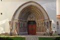 The western portal of the monastery of Porta Coeli.