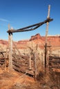 Western Ranch Gate Royalty Free Stock Photo