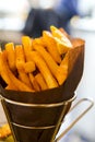 Western restaurant, french fries, delicious, fragrant, crispy