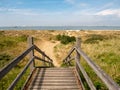 Western Scheldt river beach, Breskens, Zeeland, Netherlands Royalty Free Stock Photo