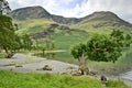 Western shore of Buttermere Royalty Free Stock Photo