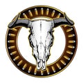 Western Skull Design