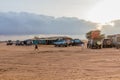 WESTERN SOMALILAND - APRIL 17, 2019: Road stop in the desert of western Somalila
