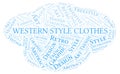 Western Style Clothes word cloud