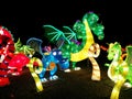 Western-style dragons at Chinese lantern festival