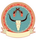 Western symbol background