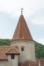 Western tower at Bran Castle, Bran, Transylvania, Romania