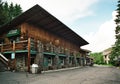 The Western Town Ketchum in the Sawtooth Mountains, Idaho Royalty Free Stock Photo