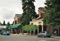 The Western Town Ketchum in the Sawtooth Mountains, Idaho Royalty Free Stock Photo