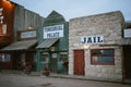 Western village scene, Ogallala, Nebraska