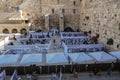 Western Wall in Jerusalem, Israel during COVID-19 pandemic July 2020 Royalty Free Stock Photo