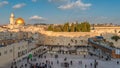 Western Wall in Jerusalem Old City, Israel. Royalty Free Stock Photo