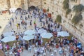The Western Wall of the Jerusalem Temple Royalty Free Stock Photo