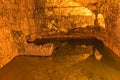 Western Wall tunnel water