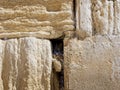 The Western Wall, (Wailing Wall) Jerusalem, Israel Royalty Free Stock Photo