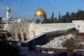 Western Wall (Wailing Wall, Kotel) Royalty Free Stock Photo