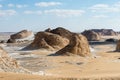 Western White Desert, in Egypt