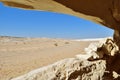 Western white desert in Sahara. Egypt Royalty Free Stock Photo