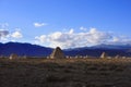 Western Xia imperial tombs Royalty Free Stock Photo