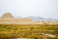 Western Xia imperial tombs Royalty Free Stock Photo