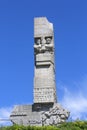 Westerplatte Monument in memory of the Polish defenders, Westerplatte, Gdansk, Poland Royalty Free Stock Photo