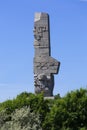 Westerplatte Monument in memory of the Polish defenders, Westerplatte, Gdansk, Poland