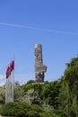 Westerplatte Monument in memory of the Polish defenders, Westerplatte, Gdansk, Poland