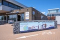 Westerschelde ferry office Royalty Free Stock Photo
