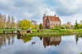 Fortress Wedde in Groningen in the Netherlands Royalty Free Stock Photo