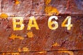 Westfjords, Iceland on august 6, 2021: BA64 ship wreck on the Latrabjarg peninsula in Western Fjords, Iceland. It was a whaler