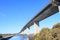 Westgate bridge Melbourne Australia Royalty Free Stock Photo