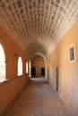 Westgate Passageway, Arkadi monastery, Crete Royalty Free Stock Photo