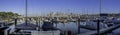 Auckland\'s Westhaven Marina Wide Pano